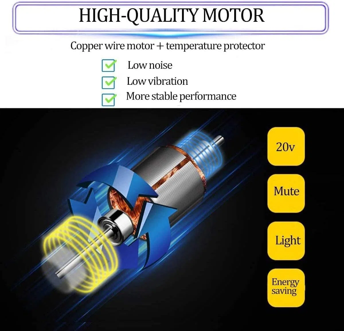 Motoculteur sans Fil, motoculteur de Jardin 20 V, motoculteur électrique réglable