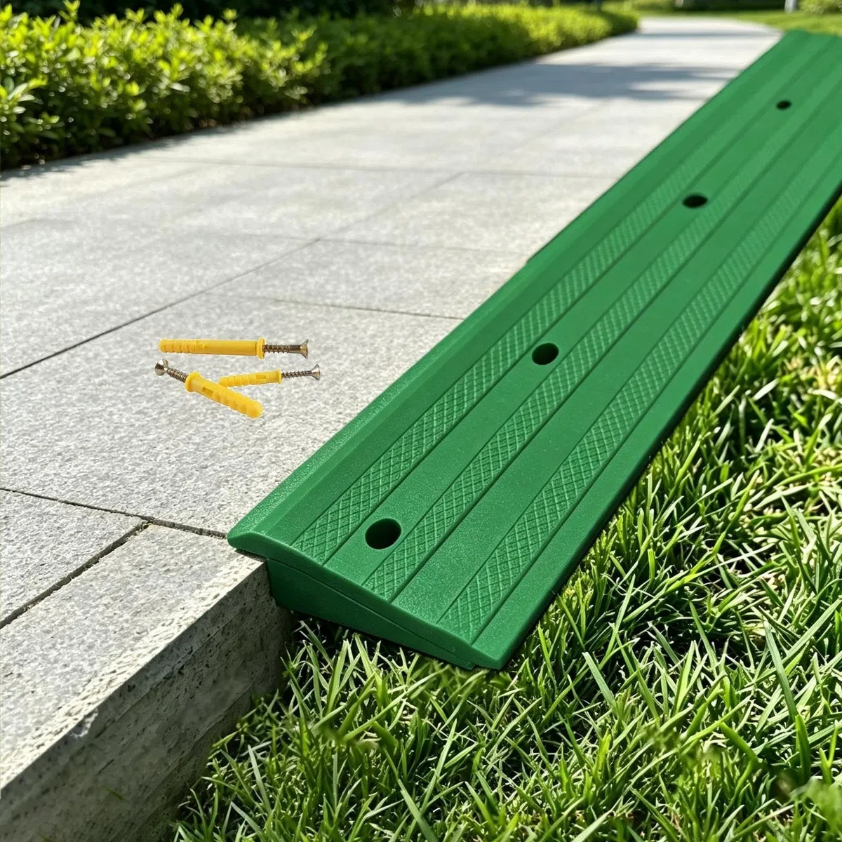 Bordure De Jardin Multifonctionnelle avec Boulons D'expansion