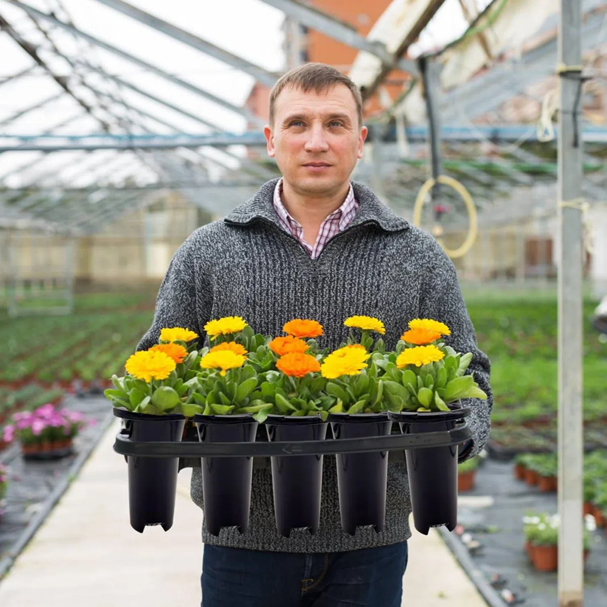 30 Pièces Pots de Pépinière de Plantes Profondes en Plastique, Pots D' Hauts et Stables Épais, Pots de Conteneurs de Plantes de Semis Hauts Réutilisables, Profonds