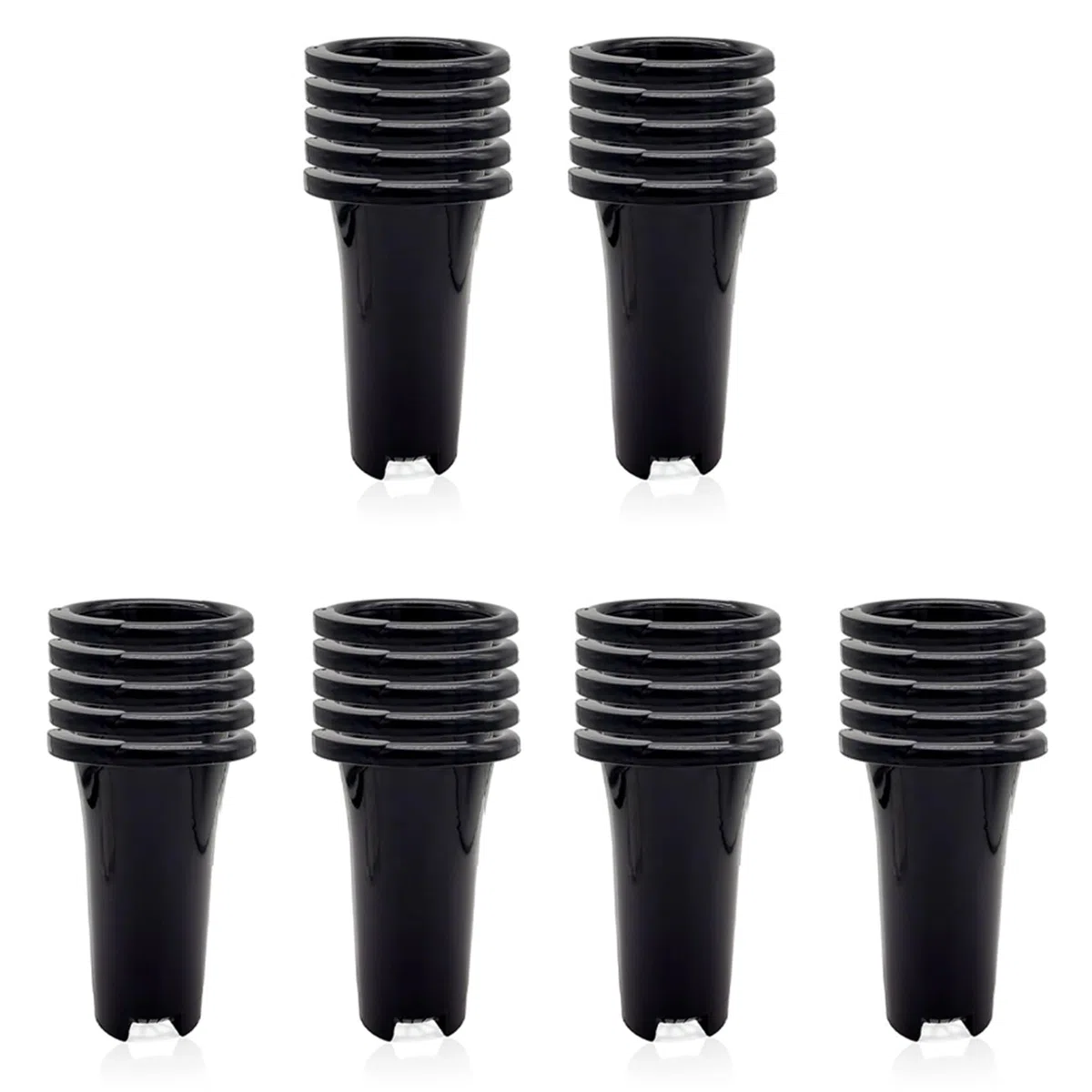 30 Pièces Pots de Pépinière de Plantes Profondes en Plastique, Pots D' Hauts et Stables Épais, Pots de Conteneurs de Plantes de Semis Hauts Réutilisables, Profonds