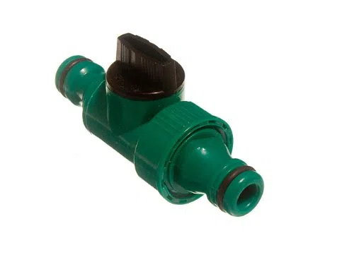 Lot de 100 tuyaux à fixation rapide double mâle + raccords de valve d'arrêt pour HOZELOCK