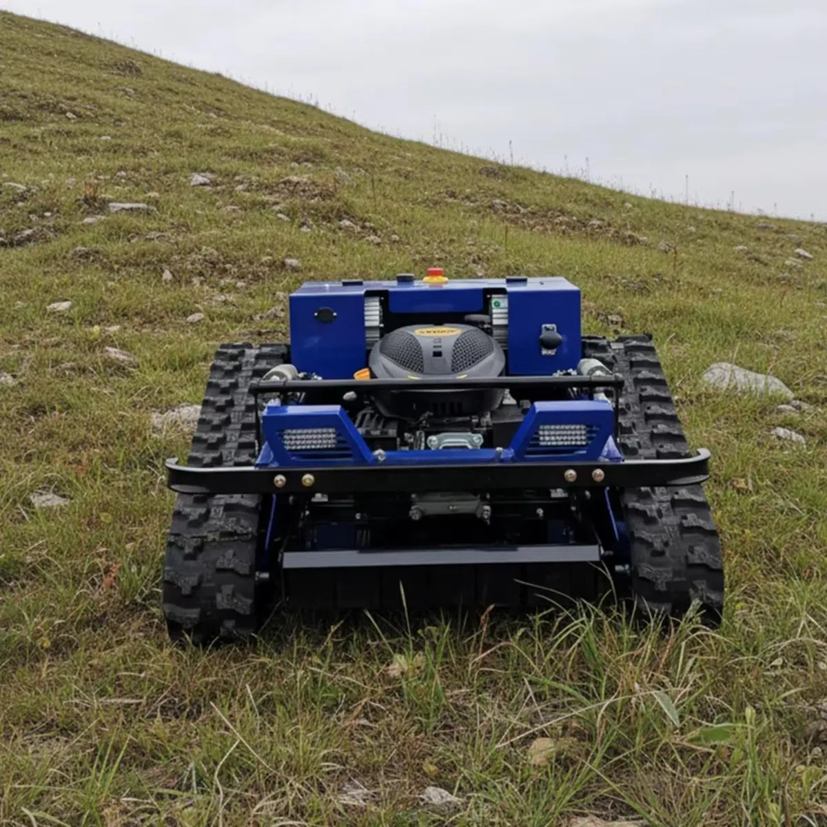 Robot tondeuse virtuelle, sans fil, navigation GPS sans fil, tondeuse autonome alimentée par batterie pour cour moyenne