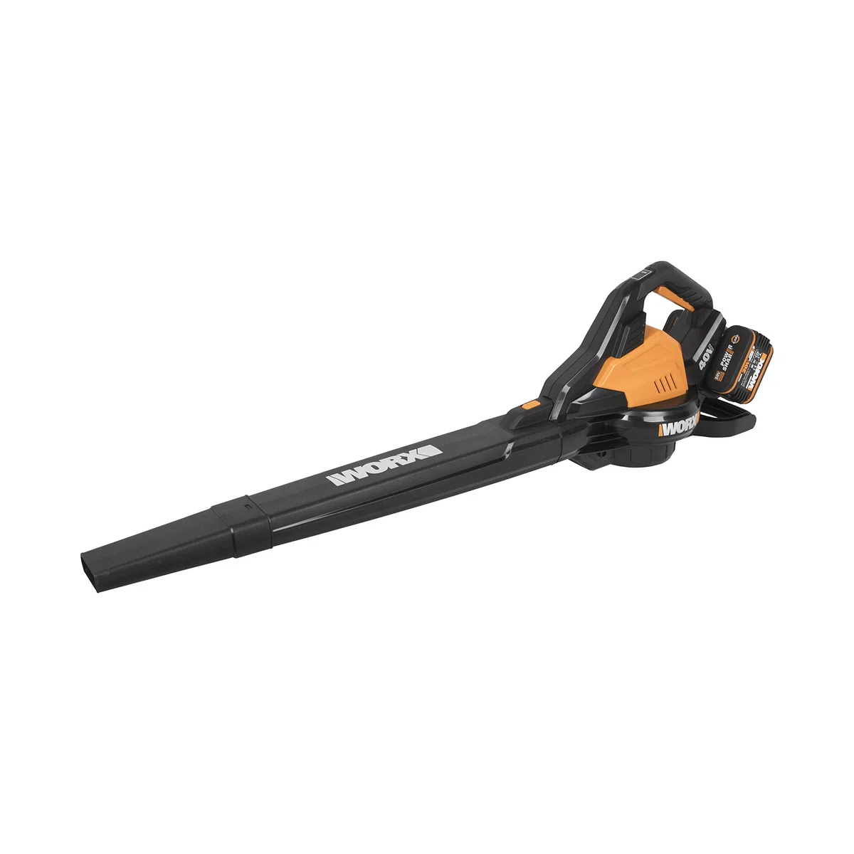 Worx WG583E Souffleur de Feuilles sans balais à Double Batterie 36 V (40 V Max) Noir