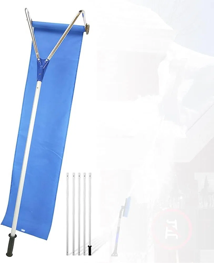 JOCHEN Râteau à Neige, Chasse-Neige pour Toit de 21 pi, Brosse de déneigement légère et Chasse-Neige avec Manche rétractable en Aluminium, y Compris Chasse-Neige monté sur véhicule